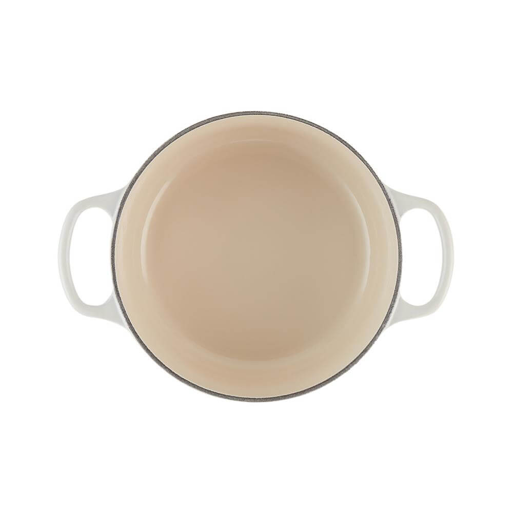 Le Creuset Signature Meringue Cast Iron Round Casserole 28cm